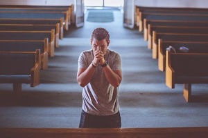 praying man