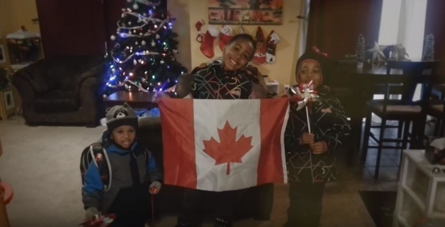 Children Welcome Children to Canada